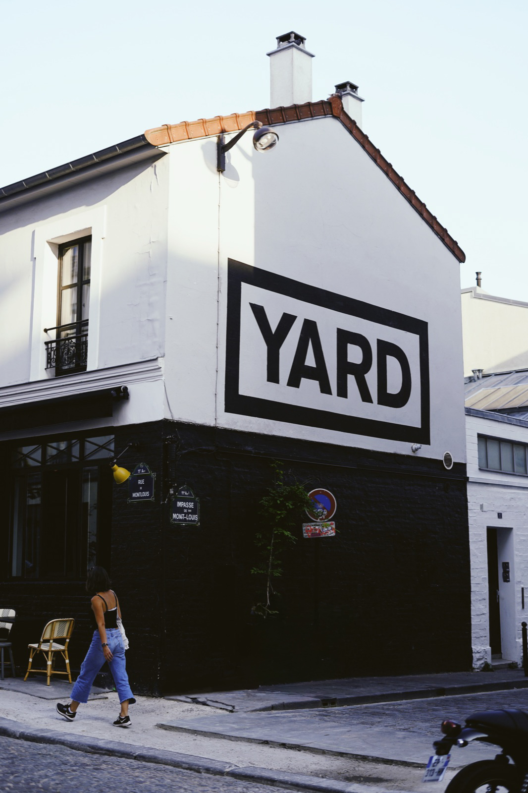 Façade du Yard, rue de Mont-Louis